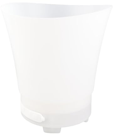 LED-Eiskübel mit Bluetooth-Lautsprecher, 5 L, Tragbar, Faltbar, Bunt, Bierkühleimer, Wasserdicht, Wein-Eiskübel, Biergetränkebehälter, für Party, Bar, KTV, Camping