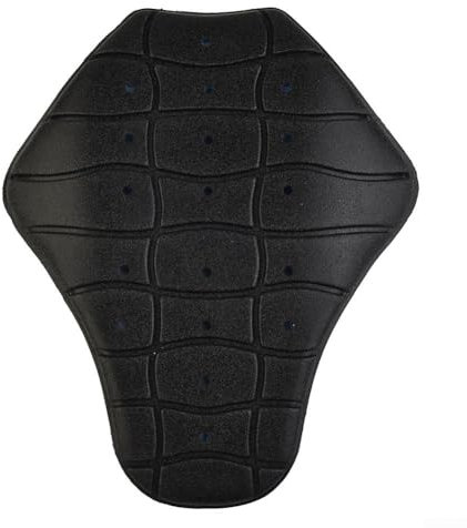 Zilimontt Protector de pecho y espalda para motocicleta, para equitación, esquí, chaqueta de motocicleta, protector de espalda, color negro