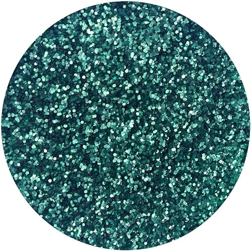 Eulenspiegel 907580 - Bio Glitter Frosted Aqua, 6 g, biologisch abbaubar, Glitzer für Gesicht & Körper
