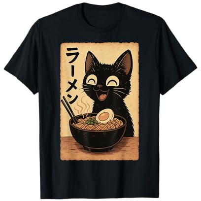Katze Ramen - Japan Anime T-Shirt