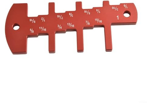 Präziser Oberfräsen-Tiefenmesser, zuverlässiges Aluminium-Werkzeug für professionelle Tischlerarbeiten