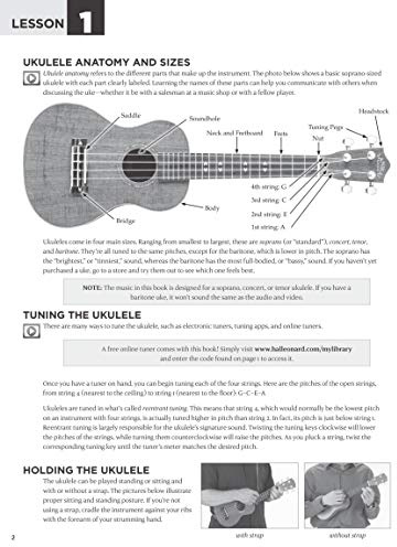 First 15 Lessons - Ukulele: A Beginner's Guide, Featuring Step-By-Step Lessons with Audio, Video, and Popular Songs!