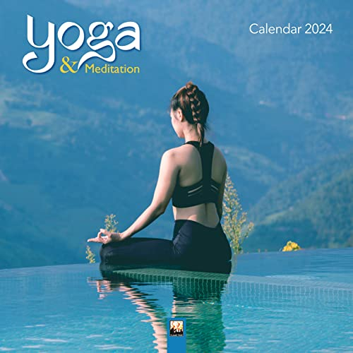 Yoga & Meditation 2024: Original Flame Tree Publishing-Kalender [Kalender] (Wall-Kalender)