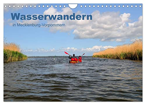 Wasserwandern in Mecklenburg-Vorpommern (Wandkalender 2025 DIN A4 quer), CALVENDO Monatskalender