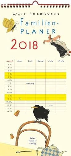 Wolf Erlbruchs Familienplaner 2018