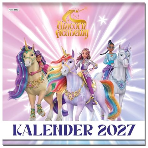 Unicorn Academy: Wandkalender 2027: Kalender 2027