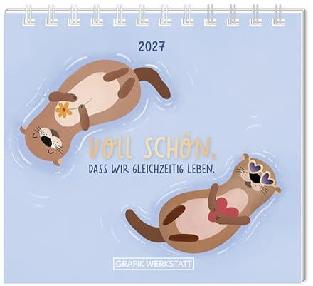 Mini-Kalender 2027 Voll schön: Mini-Kalender