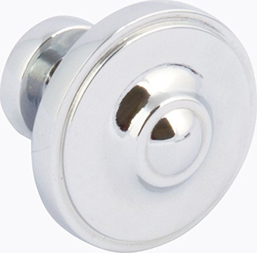 FITTINGSCO Polished Chrome Knob & Cup Cabinet Door Handles 2 Variations