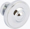 FITTINGSCO Polished Chrome Knob & Cup Cabinet Door Handles 2 Variations