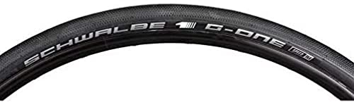 Schwalbe Velocidad G-One Neumáticos de Bicicleta, Unisex, Schwarz, Speed EVO, V-Guard, MicroSkin, TLE 30-622-MicroSkin
