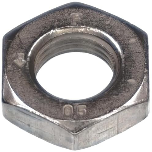 BMW 17mm Hex-Head Plain Nut M10x1.00mm LEFT-HAND THREAD 07119905857 Genuine
