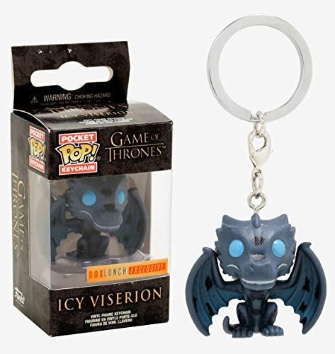 Funko Llavero Pocket Pop Ice Viserion - Juego de Tronos