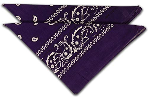 fashionchimp Nicki-Halstuch aus 100% Baumwolle im 2er Set, Unisex Bandana, AZO-Frei