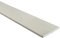 TENDAGGIMANIA Profilo Barra piatta in alluminio Bianco - Pesi per tende da interno Lunghezza 60CM- Altezza 3CM - Spessore 2MM - Pesi per tende a pannello e a pacchetto