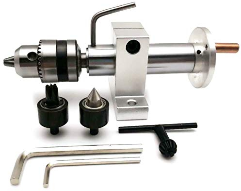 Multifunction Drilling Tailstock with for Lathe Machine Revolving Centre DIY Accessories Woodworking