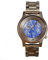 Opis UR-M4 Herrenuhr aus Holz und Stein (Schwarzes Sandelholz/Lapis Lazuli)