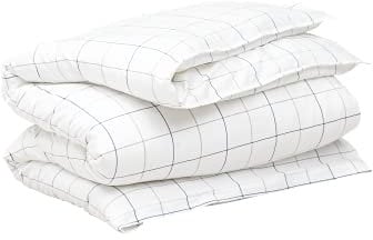 GANT Twill Check Single Duvet Indigo Blue 135X200