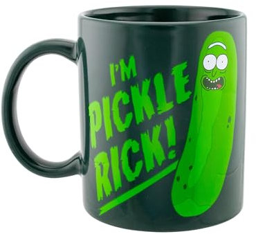 Rick and Morty Pickle Rick 12 Ounce Coffee Mug