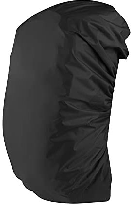 Alephnull wasserdichte Rucksackhülle Rucksack Regenhülle 30L-100L für Reisen, Klettern, Wandern und Outdoor-Aktivitäten (Schwarz, 50-60L)