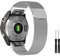 ZoRoll Armband QuickFit 20 mm Kompatibel mit Garmin Fenix 8 43mm/Fenix 7S, Mesh Metall Uhrenarmband Edelstahl Ersatzarmband Kompatibel mit Garmin Fenix 6S/Fenix 6S pro - Silber