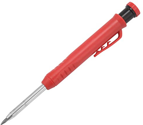 Jojomino Loch Marker Premium Druck Bleistift Marker mit Integriertem Spitzer für, Metall, I Bohrer Loch Marker