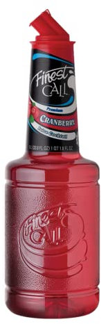 Finest Call® | Mirtilli Rossi Mixer Cocktails | Preparato Miscelazione Bar | Succo Cranberry - 1 x 1 Litro