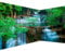 murando - Photo Wallpaper Waterfall 539x250 cm / 213 x 99 - Peel and Stick Self-Adhesive Corner Foil Print Wall Mural Wallpaper Nature Landscape Jungle c-B-10073-a-a