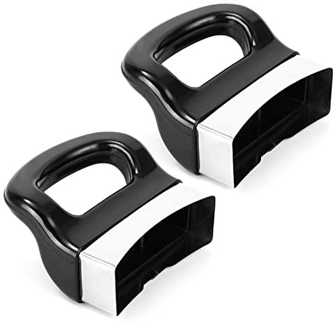 MULAIDI Ersatzgriffe für Töpfe und Pfannen, abnehmbares Kochgeschirr, 1 Loch, Soßenersatz, kurzer Seitengriff, Ersatzhalter, 2 Stück