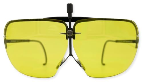 Myrò - Lunettes de tir et polygone sportif Roma avec verres colorés jaunes interchangeables haute performance Made in Italy