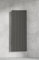 1600 x 590mm Bathroom Radiator Anthracite Vertical Column Radiators Oval Panel Bathroom Designer Single