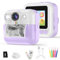 Kinderkamera Sofortbildkamera,Sofortbildkamera Kinder, 1080P Digitalkamera Kinder mit 32GB Karte Druckpapier,Geburtstags Weihnachten Geschenke für Jungen und Mädchen 3-12 Jahre(Lila)