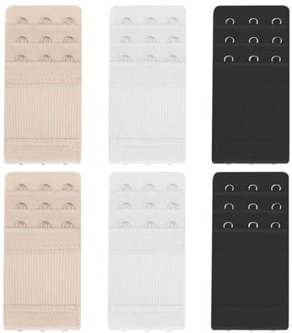 TKYPZY 6 Pieces Bra Extenders, Multi, Large