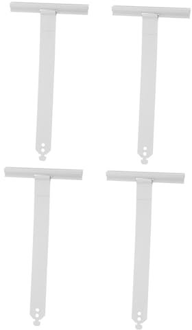 UKCOCO 4stücke Aluminium Rollladen Fensterläden Ersatzteile Mit Federhaken Zubehör Für Außenrollo Einfache Montage Stabiler Halt Wetterbeständig Passend Für Schiebe Rolladenfenster