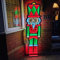 Samuel ALEXANDER 6ft (1.8m) Tall Light up Christmas Nutcracker Infinity Decoration with Multi-Coloured LEDs