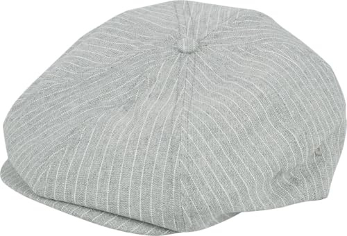 Brixton Brood Lightweight Newsboy Cap Unisex Mütze grau S
