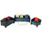 Diorama - Set di mobili da salotto, in scala 1/18, per garage, auto, showroom, scenografia, accessori ornamentali (set B)