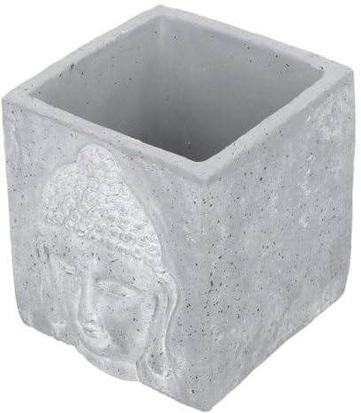 TOYANDONA Pot Tete De Bouddha pour Plantes Pot De Fleur Decoratif pour Maison Et Bureau