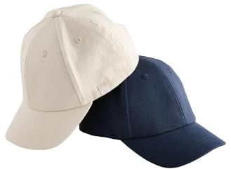 NEXT Jungen 2er-Pack Baseball Caps aus 100% Baumwolle