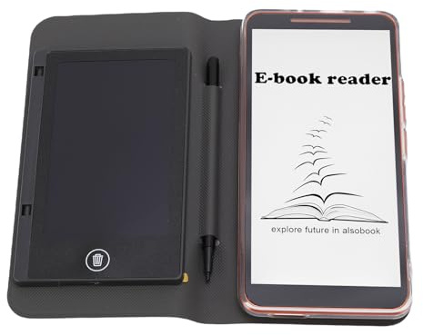 5,7 Pollici di Libro di Libri, Lettore E per Android 8.1 con Tablet E Penna a Mano, Memoria 1+8g, Integrato in WiFi E BT, Regolazione della luminosità, Processore Quad Core