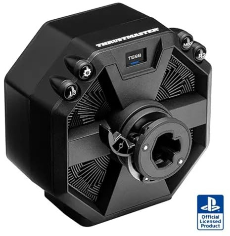 Thrustmaster T598 Servo Base, Direct Axial Drive Force Feedback Racing Wheel Base for PS5, PS4, PC | Force feedback racing wheel base, 5 Nm torque, race dash screen, compatible with Thrustmaster ecosystem