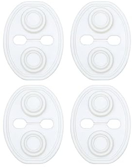 spshi Cache Serrure Porte Voiture pour Seat Leon 1999-2022 2023 2024 2025 1M 1P 5F KL Protection Silicone Épaissi 3 Couches Amortisseur de Choc Réduction Bruit Antirouille Accessoires Intérieur 4Pcs