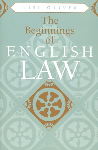 The Beginnings of English Law (Toronto Medieval Texts and Translations)