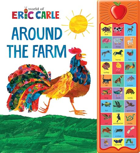 Eric Carle: Around the Farm Sound Book (APPLE SOUND BOOK)