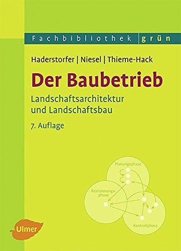 Der Baubetrieb: Landschaftsarchitektur und Landschaftsbau (Fachbibliothek Grün)
