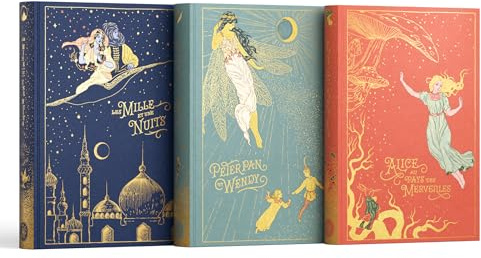 Collection Histoires Merveilleuses - Sélection I - Contient 3 livres: Les Mille et Une Nuits, Peter Pan et Wendy, Alice au pays des merveilles