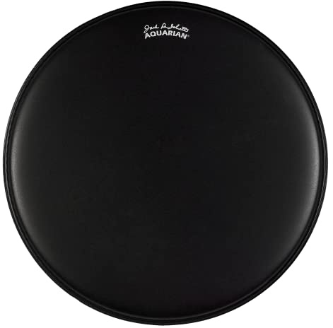 Aquarian JD12 De Johnette Series - 12 inch Drumhead - Texture Coated Black