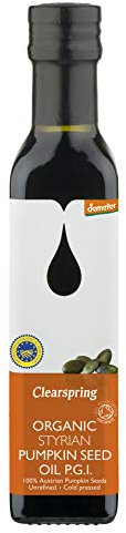 Clearspring - Olio di semi di zucca, biologico, 250 ml (confezione da 2)