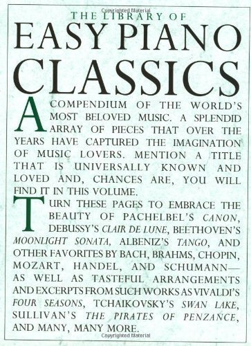 Library of Easy Piano Classics (Library of Series) by Hal Leonard Publishing Corporation(1991-06-01)