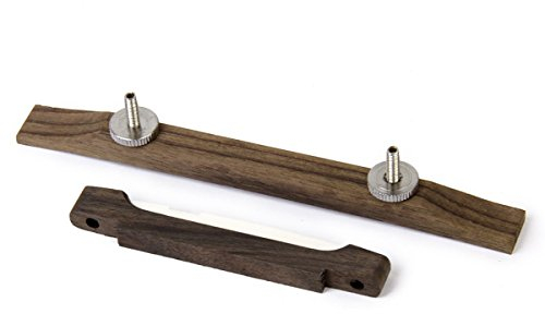 Gitarre-Brücke mit Sattel für Archtop Jazzgitarre