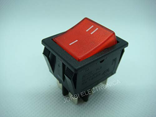 Conmutador luminoso basculante bipolar